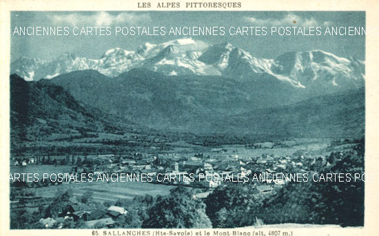 Cartes postales anciennes > CARTES POSTALES > carte postale ancienne > cartes-postales-ancienne.com Haute savoie  Sallanches