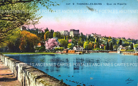 Cartes postales anciennes > CARTES POSTALES > carte postale ancienne > cartes-postales-ancienne.com Haute savoie  Thonon Les Bains