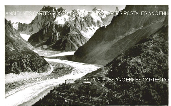 Cartes postales anciennes > CARTES POSTALES > carte postale ancienne > cartes-postales-ancienne.com Auvergne rhone alpes Haute savoie Chamonix Mont Blanc