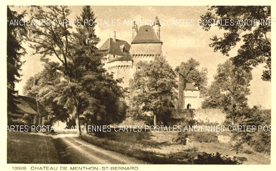 Cartes postales anciennes > CARTES POSTALES > carte postale ancienne > cartes-postales-ancienne.com Haute savoie  Menthon Saint Bernard