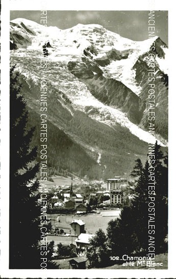 Cartes postales anciennes > CARTES POSTALES > carte postale ancienne > cartes-postales-ancienne.com Haute savoie  Chamonix Mont Blanc