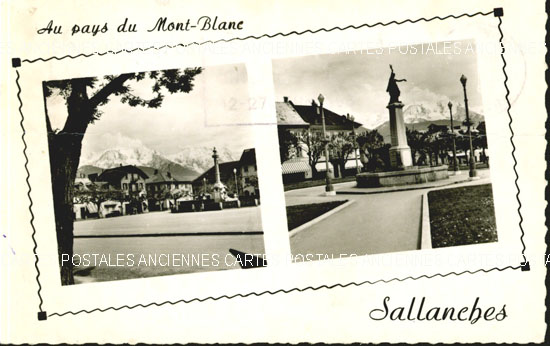 Cartes postales anciennes > CARTES POSTALES > carte postale ancienne > cartes-postales-ancienne.com Haute savoie  Sallanches