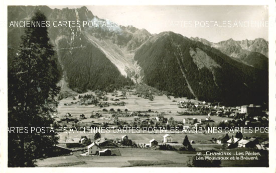 Cartes postales anciennes > CARTES POSTALES > carte postale ancienne > cartes-postales-ancienne.com Haute savoie  Chamonix Mont Blanc