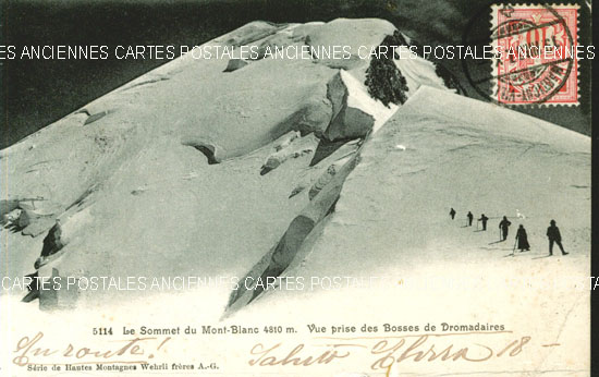 Cartes postales anciennes > CARTES POSTALES > carte postale ancienne > cartes-postales-ancienne.com Haute savoie  Chamonix Mont Blanc