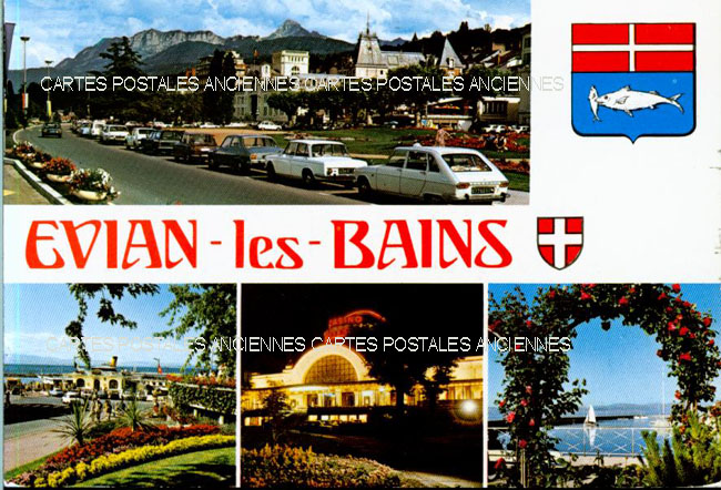 Cartes postales anciennes > CARTES POSTALES > carte postale ancienne > cartes-postales-ancienne.com Haute savoie  Evian Les Bains