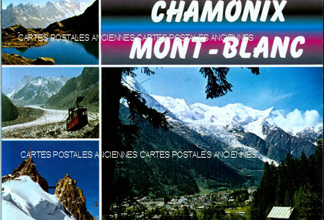 Cartes postales anciennes > CARTES POSTALES > carte postale ancienne > cartes-postales-ancienne.com Auvergne rhone alpes Haute savoie Chamonix Mont Blanc