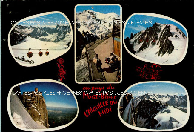 Cartes postales anciennes > CARTES POSTALES > carte postale ancienne > cartes-postales-ancienne.com Haute savoie  Chamonix Mont Blanc