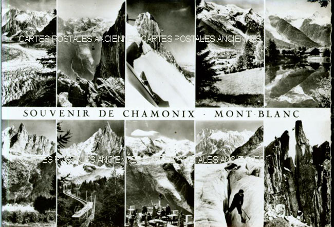 Cartes postales anciennes > CARTES POSTALES > carte postale ancienne > cartes-postales-ancienne.com Haute savoie  Chamonix Mont Blanc