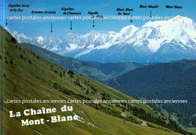 Cartes postales anciennes > CARTES POSTALES > carte postale ancienne > cartes-postales-ancienne.com Haute savoie  Chamonix Mont Blanc