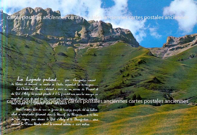Cartes postales anciennes > CARTES POSTALES > carte postale ancienne > cartes-postales-ancienne.com Haute savoie  La Clusaz