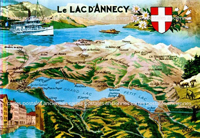 Cartes postales anciennes > CARTES POSTALES > carte postale ancienne > cartes-postales-ancienne.com Haute savoie  Annecy