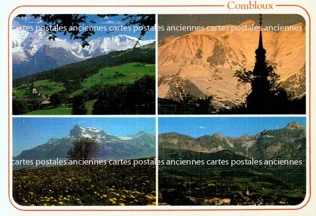 Cartes postales anciennes > CARTES POSTALES > carte postale ancienne > cartes-postales-ancienne.com Haute savoie  Combloux