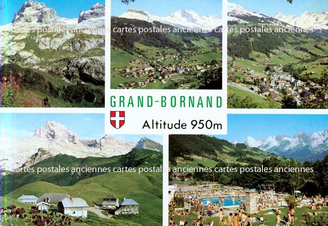 Cartes postales anciennes > CARTES POSTALES > carte postale ancienne > cartes-postales-ancienne.com Haute savoie  Le Grand Bornand