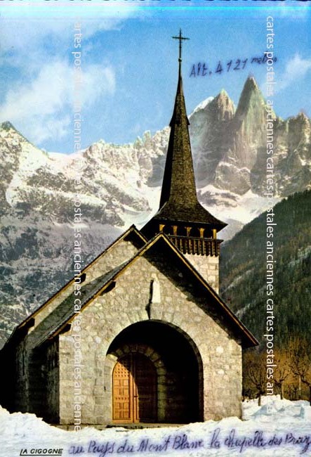 Cartes postales anciennes > CARTES POSTALES > carte postale ancienne > cartes-postales-ancienne.com Haute savoie  Chamonix Mont Blanc