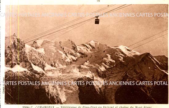 Cartes postales anciennes > CARTES POSTALES > carte postale ancienne > cartes-postales-ancienne.com Haute savoie  Chamonix Mont Blanc