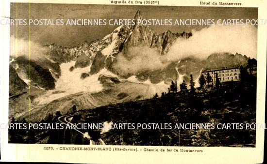 Cartes postales anciennes > CARTES POSTALES > carte postale ancienne > cartes-postales-ancienne.com Haute savoie  Chamonix Mont Blanc
