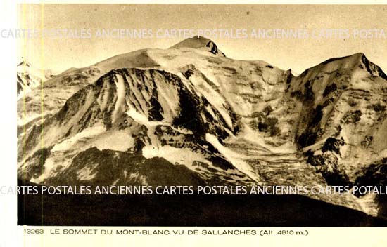 Cartes postales anciennes > CARTES POSTALES > carte postale ancienne > cartes-postales-ancienne.com Haute savoie  Sallanches