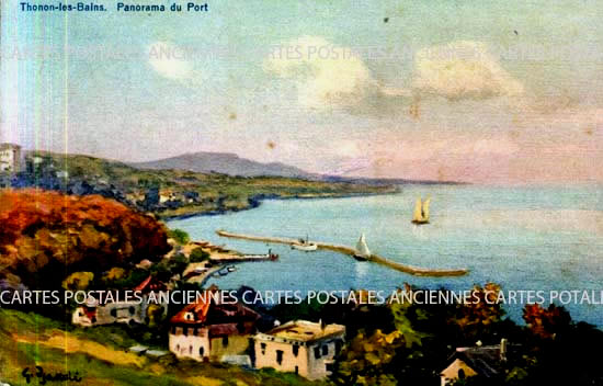 Cartes postales anciennes > CARTES POSTALES > carte postale ancienne > cartes-postales-ancienne.com Auvergne rhone alpes Haute savoie Thonon Les Bains