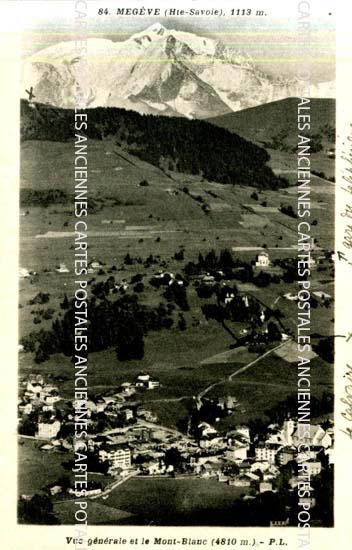 Cartes postales anciennes > CARTES POSTALES > carte postale ancienne > cartes-postales-ancienne.com Haute savoie  Megeve