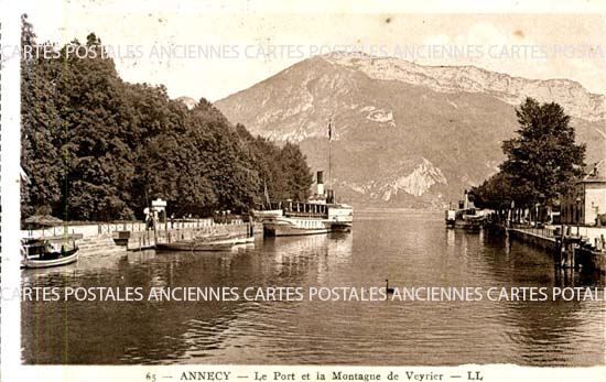 Cartes postales anciennes > CARTES POSTALES > carte postale ancienne > cartes-postales-ancienne.com Auvergne rhone alpes Haute savoie Annecy