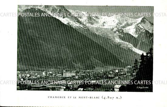 Cartes postales anciennes > CARTES POSTALES > carte postale ancienne > cartes-postales-ancienne.com Haute savoie  Chamonix Mont Blanc