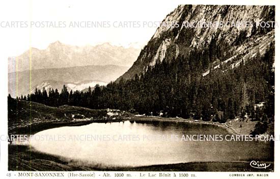 Cartes postales anciennes > CARTES POSTALES > carte postale ancienne > cartes-postales-ancienne.com Haute savoie  Mont Saxonnex