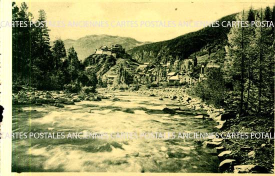 Cartes postales anciennes > CARTES POSTALES > carte postale ancienne > cartes-postales-ancienne.com Provence alpes cote d'azur Hautes alpes Chateau Ville Vieille