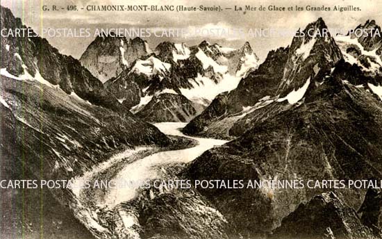 Cartes postales anciennes > CARTES POSTALES > carte postale ancienne > cartes-postales-ancienne.com Haute savoie  Chamonix Mont Blanc