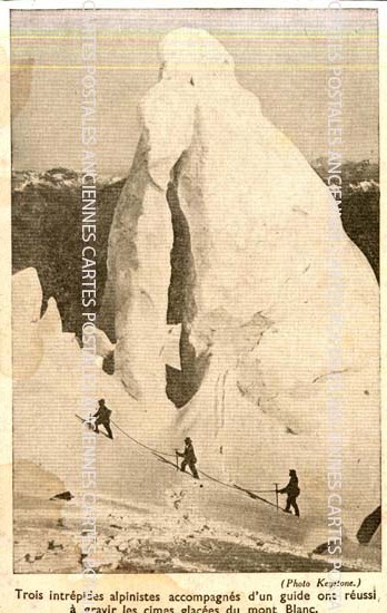 Cartes postales anciennes > CARTES POSTALES > carte postale ancienne > cartes-postales-ancienne.com Haute savoie  Chamonix Mont Blanc