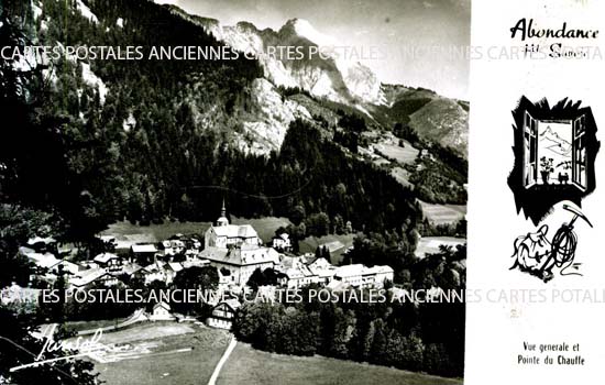 Cartes postales anciennes > CARTES POSTALES > carte postale ancienne > cartes-postales-ancienne.com Haute savoie  Abondance