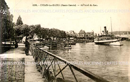 Cartes postales anciennes > CARTES POSTALES > carte postale ancienne > cartes-postales-ancienne.com Haute savoie  Evian Les Bains