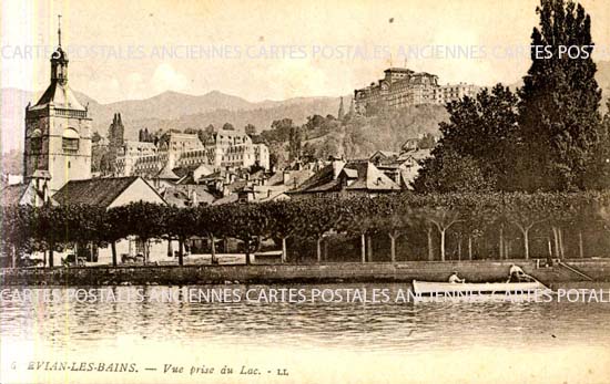 Cartes postales anciennes > CARTES POSTALES > carte postale ancienne > cartes-postales-ancienne.com Haute savoie  Evian Les Bains