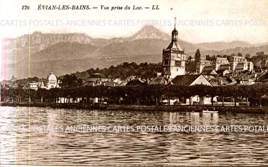 Cartes postales anciennes > CARTES POSTALES > carte postale ancienne > cartes-postales-ancienne.com Haute savoie  Evian Les Bains