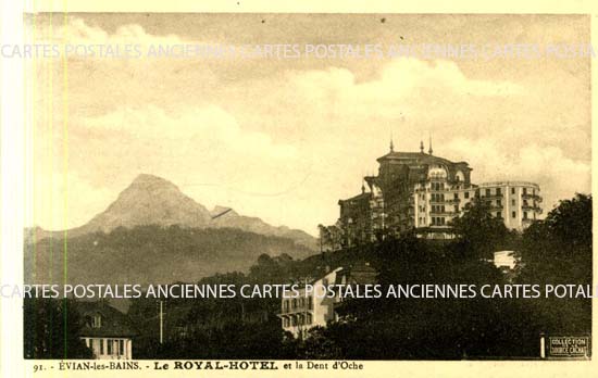 Cartes postales anciennes > CARTES POSTALES > carte postale ancienne > cartes-postales-ancienne.com Haute savoie  Evian Les Bains