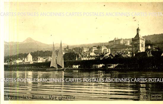 Cartes postales anciennes > CARTES POSTALES > carte postale ancienne > cartes-postales-ancienne.com Haute savoie  Evian Les Bains