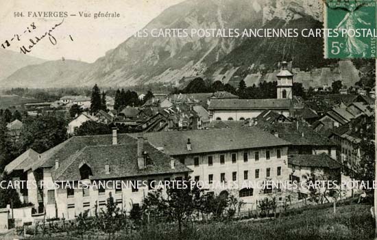 Cartes postales anciennes > CARTES POSTALES > carte postale ancienne > cartes-postales-ancienne.com Haute savoie  Faverges