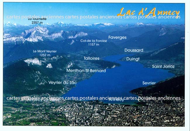 Cartes postales anciennes > CARTES POSTALES > carte postale ancienne > cartes-postales-ancienne.com Haute savoie  Doussard