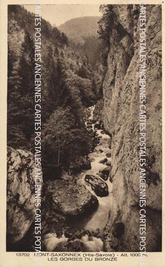 Cartes postales anciennes > CARTES POSTALES > carte postale ancienne > cartes-postales-ancienne.com Haute savoie  Mont Saxonnex