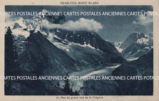 Cartes postales anciennes > CARTES POSTALES > carte postale ancienne > cartes-postales-ancienne.com Haute savoie  Chamonix Mont Blanc