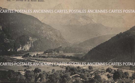 Cartes postales anciennes > CARTES POSTALES > carte postale ancienne > cartes-postales-ancienne.com Haute savoie  Servoz