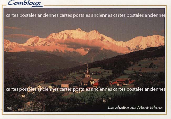 Cartes postales anciennes > CARTES POSTALES > carte postale ancienne > cartes-postales-ancienne.com Haute savoie  Combloux