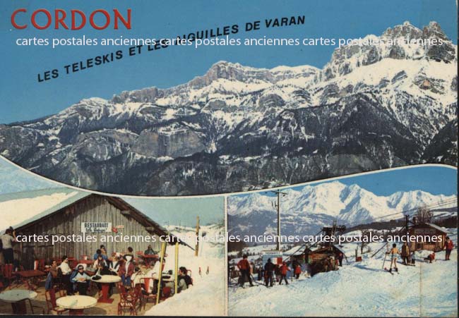 Cartes postales anciennes > CARTES POSTALES > carte postale ancienne > cartes-postales-ancienne.com Haute savoie  Cordon