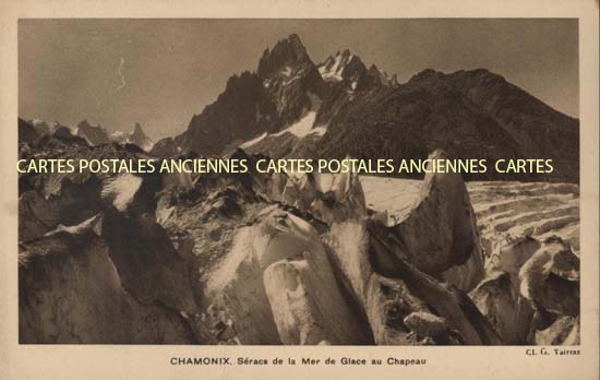 Cartes postales anciennes > CARTES POSTALES > carte postale ancienne > cartes-postales-ancienne.com Haute savoie  Chamonix Mont Blanc