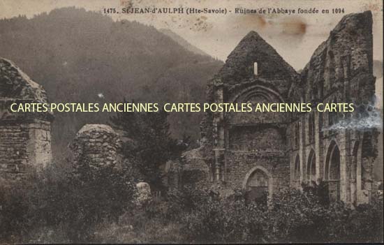 Cartes postales anciennes > CARTES POSTALES > carte postale ancienne > cartes-postales-ancienne.com Haute savoie  Saint Jean D Aulps