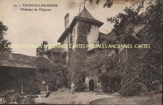 Cartes postales anciennes > CARTES POSTALES > carte postale ancienne > cartes-postales-ancienne.com Haute savoie  Thonon Les Bains