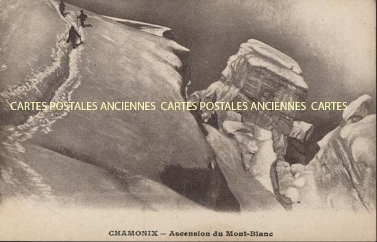 Cartes postales anciennes > CARTES POSTALES > carte postale ancienne > cartes-postales-ancienne.com Haute savoie  Chamonix Mont Blanc