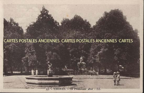 Cartes postales anciennes > CARTES POSTALES > carte postale ancienne > cartes-postales-ancienne.com Auvergne rhone alpes Haute savoie Thones