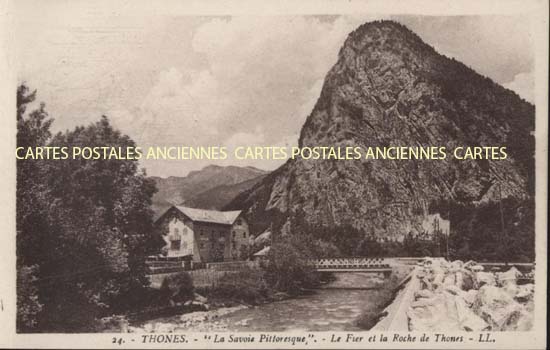 Cartes postales anciennes > CARTES POSTALES > carte postale ancienne > cartes-postales-ancienne.com Auvergne rhone alpes Haute savoie Thones
