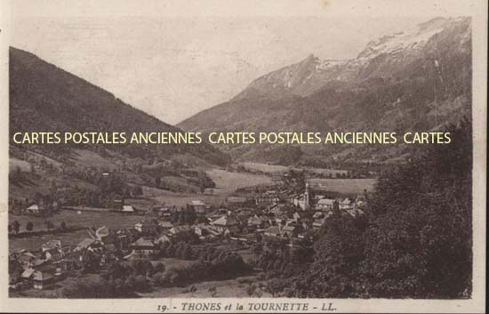 Cartes postales anciennes > CARTES POSTALES > carte postale ancienne > cartes-postales-ancienne.com Auvergne rhone alpes Haute savoie Thones