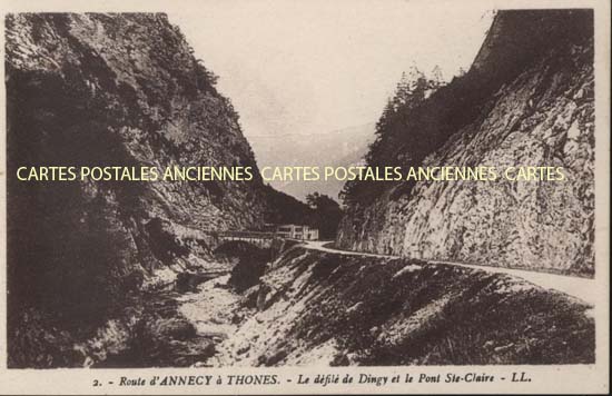 Cartes postales anciennes > CARTES POSTALES > carte postale ancienne > cartes-postales-ancienne.com Auvergne rhone alpes Haute savoie Thones